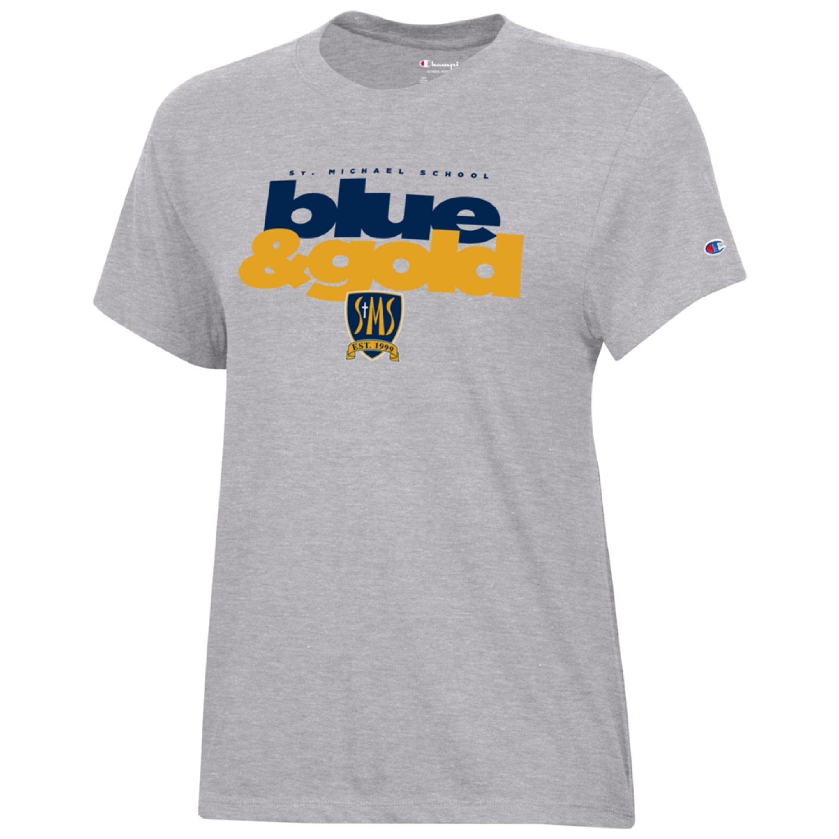 SAINT MICHAEL◇23SS/SS TEE BLUE FACE/Tシャツ/XL/コットン/BLK/無地